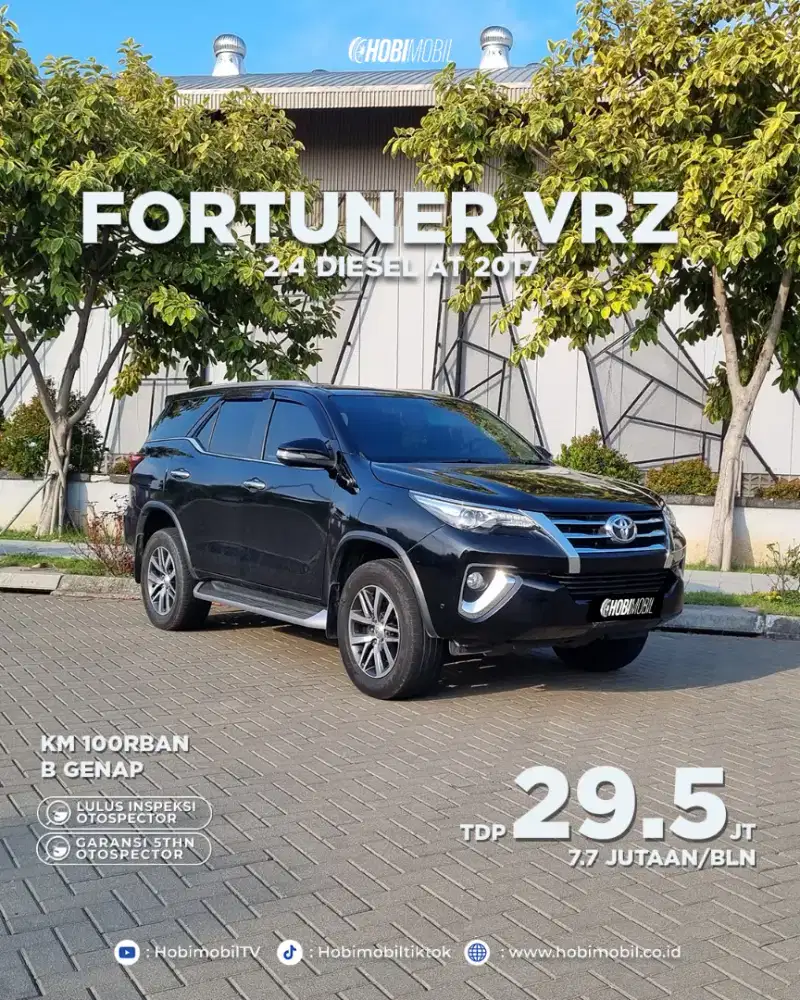 Fortuner VRZ 2.4 Diesel AT Thn 2017