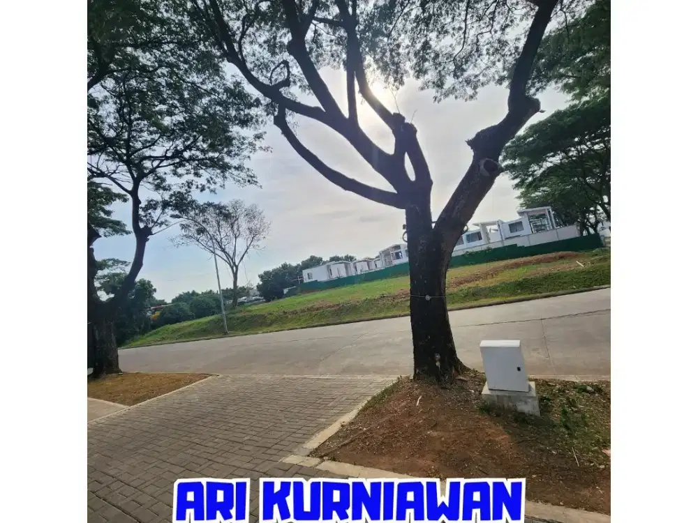 Dijual kavling komersial 1800mtr 12jt mtr (depan cendana peak, selangkah ke exit dan in tol).