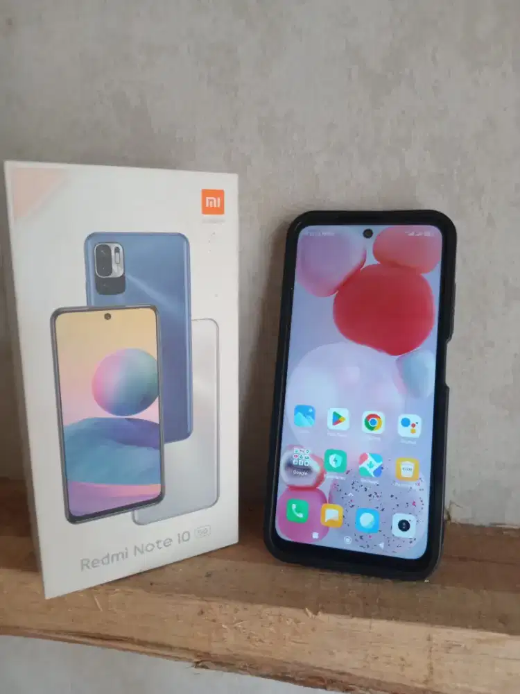 xiaomi redmi note 10 5G NFC 8+3/128 Gb fullset mulus segel no minus