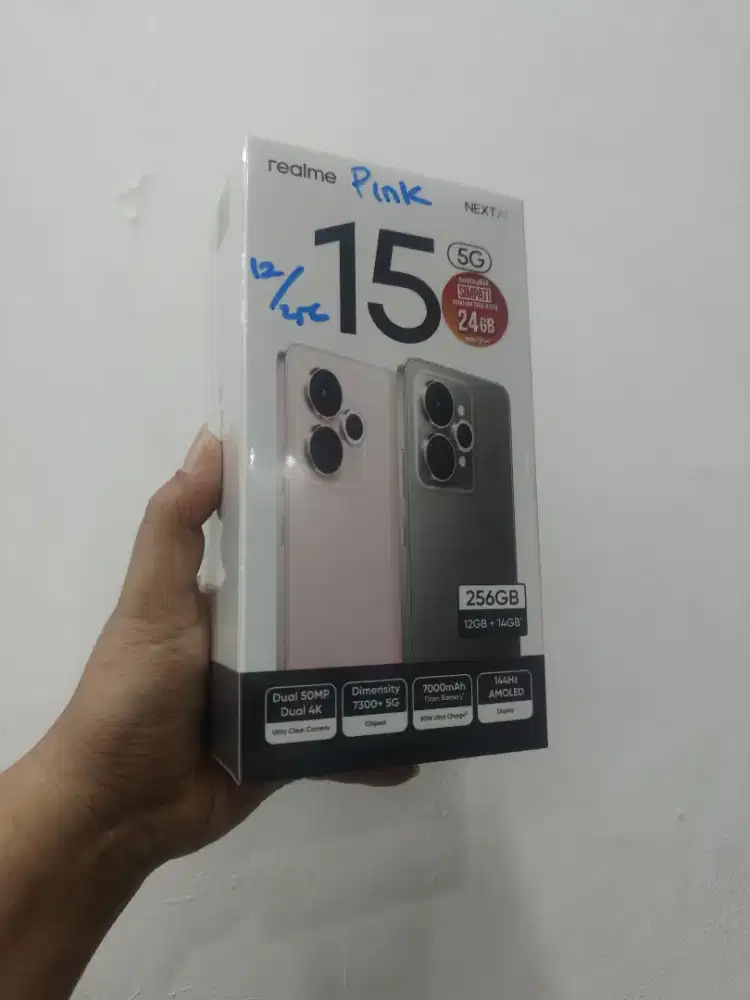 REALME 15 5G RAM 12GB ROM 256 GB