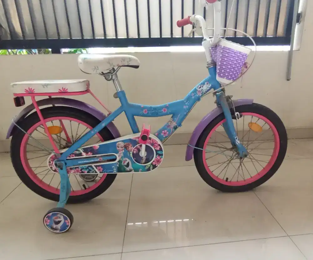 Sepeda Anak Wimcycle (gambar Frozen)