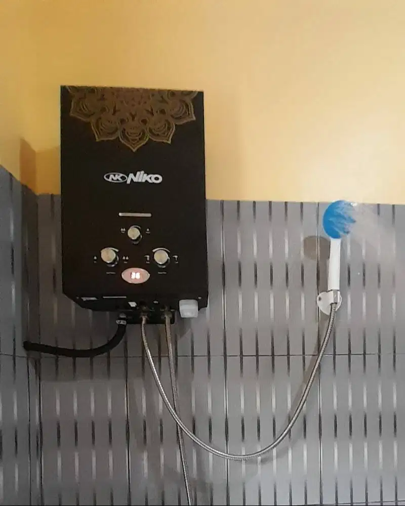 Komplit  Water Heater Gas Niko
