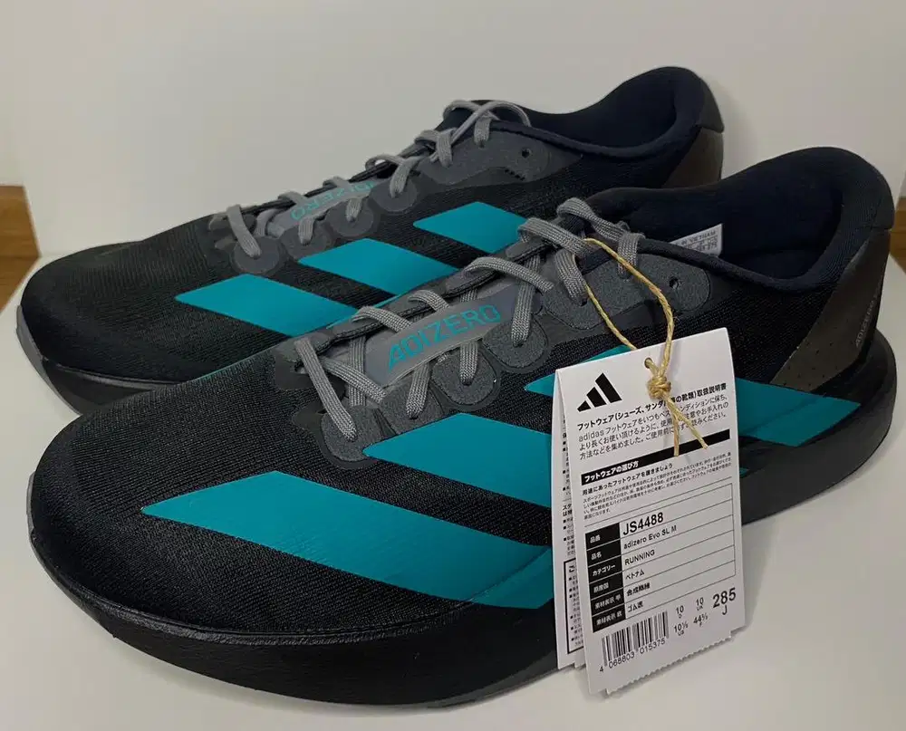 Adidas Adizero Evo SL Black Core Pure Teal