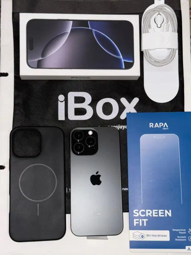 iPhone 16 Pro Max 256 iBox BH 100%