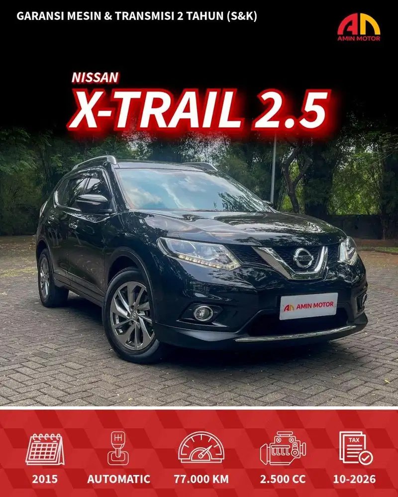 (KM 77Rb) Nissan Xtrail 2.5 2015 CVT T32