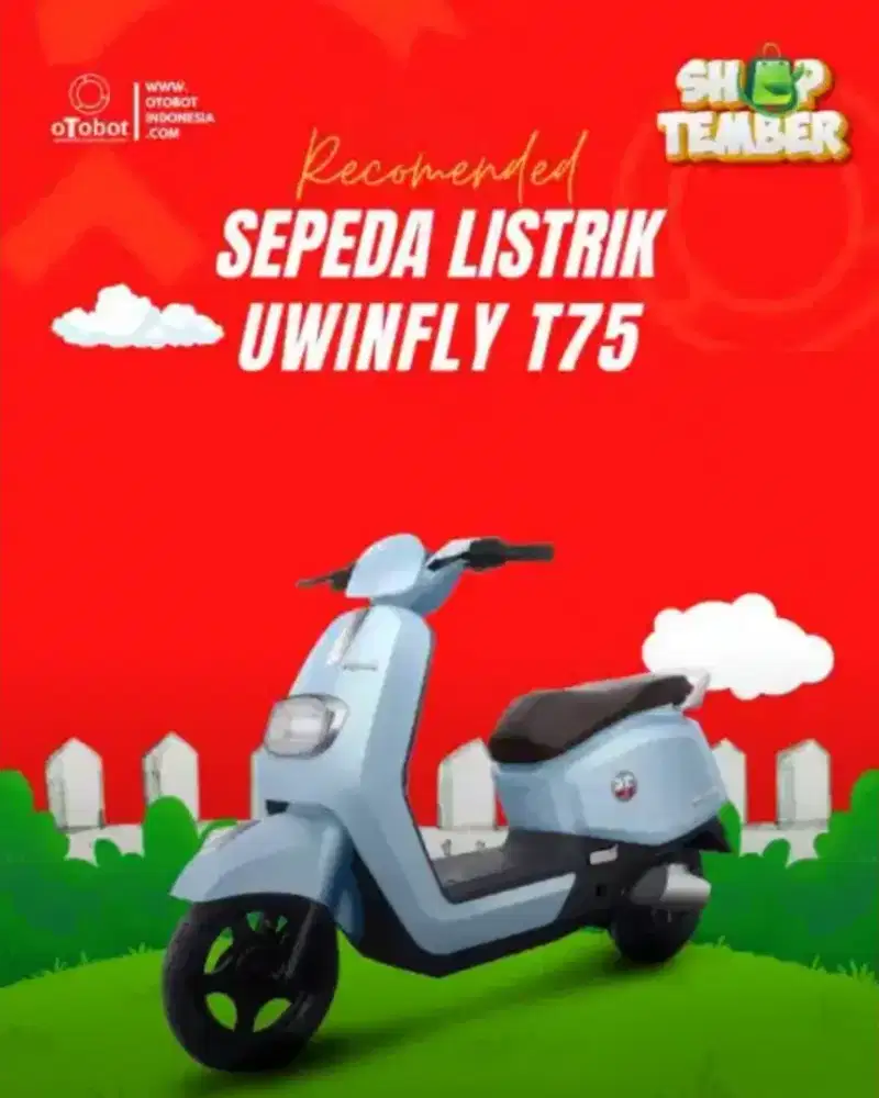 Sepeda Listrik UWINFLY T75 BARU