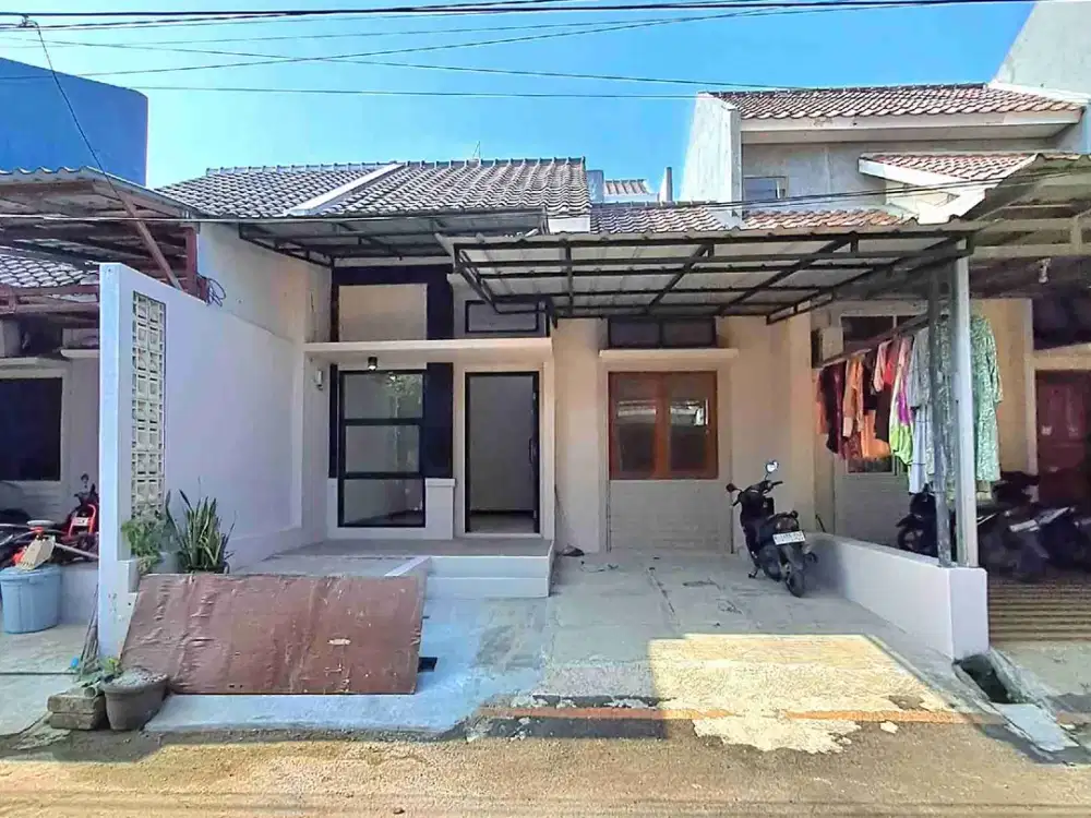 Jual Rumah Murah Siap Huni Dalam Komplek Di Tanah Baru Beji Depok