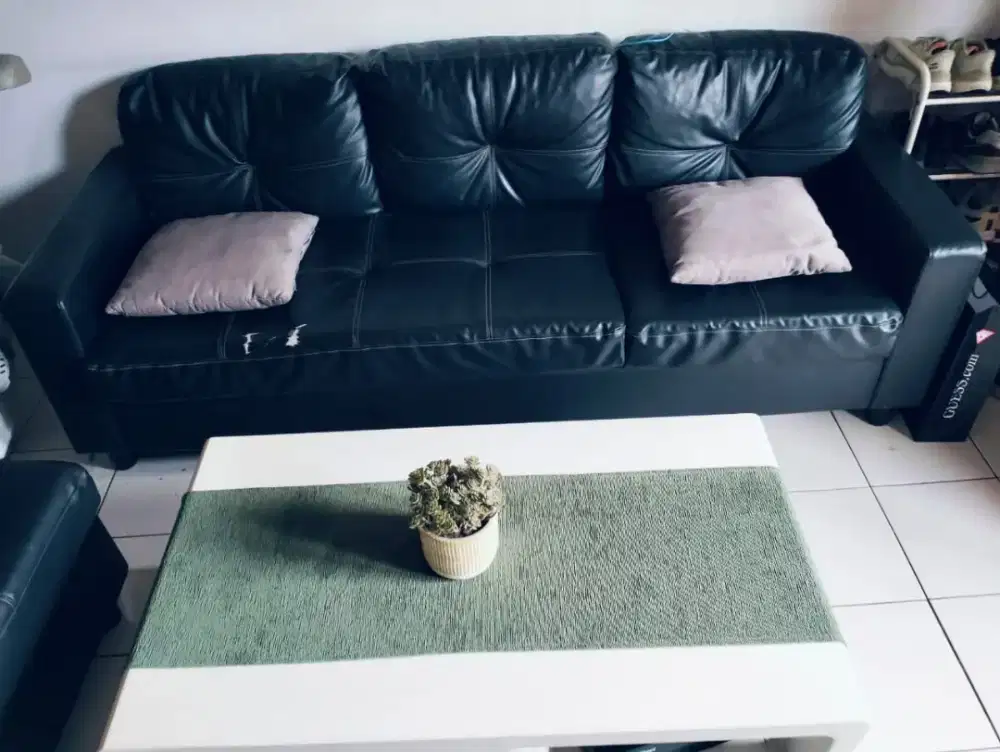 Sofa set murah kondisi 80 %