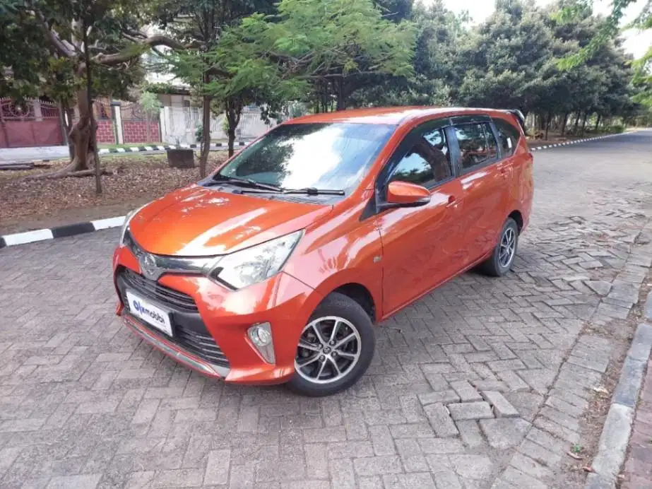 DP MURAH Toyota Calya 1.2 G Bensin-MT-2018 ORANYE DAW
