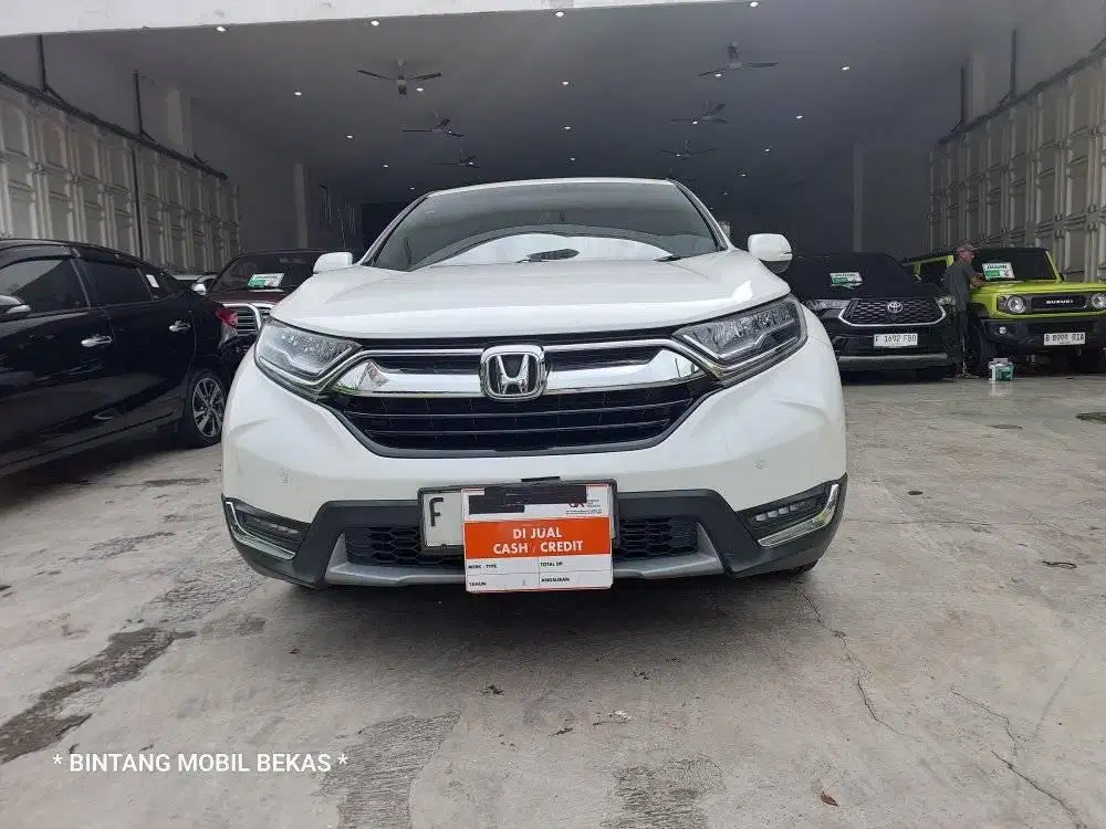 HONDA NEW CRV TURBO PRESTIGE 1.5 AT MATIC 1500 CC TAHUN 2018 SUNROOF