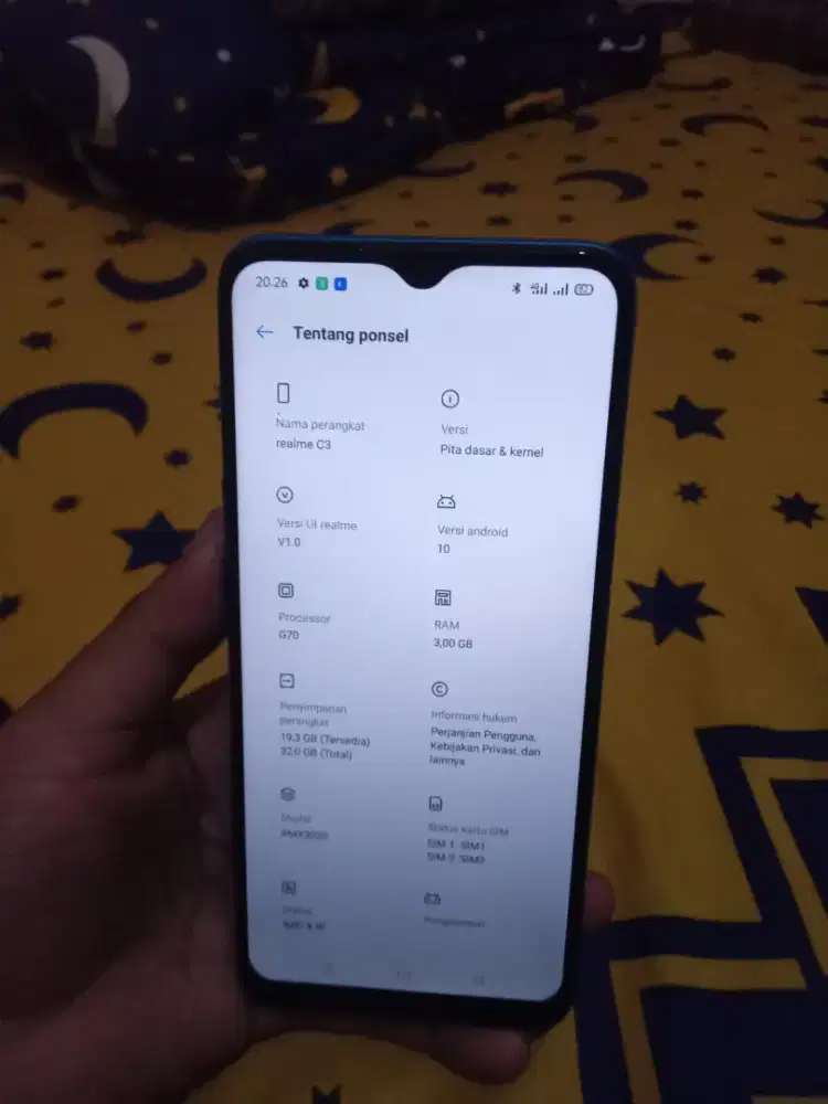 Realmi C3 ram 3/32