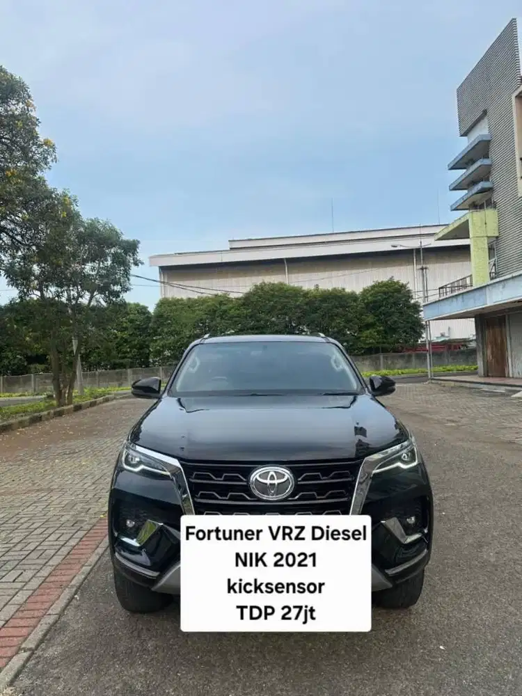 Toyota Fortuner VRZ 2021 Tdp27jt / 2020 hitam 2022 facelift diesel