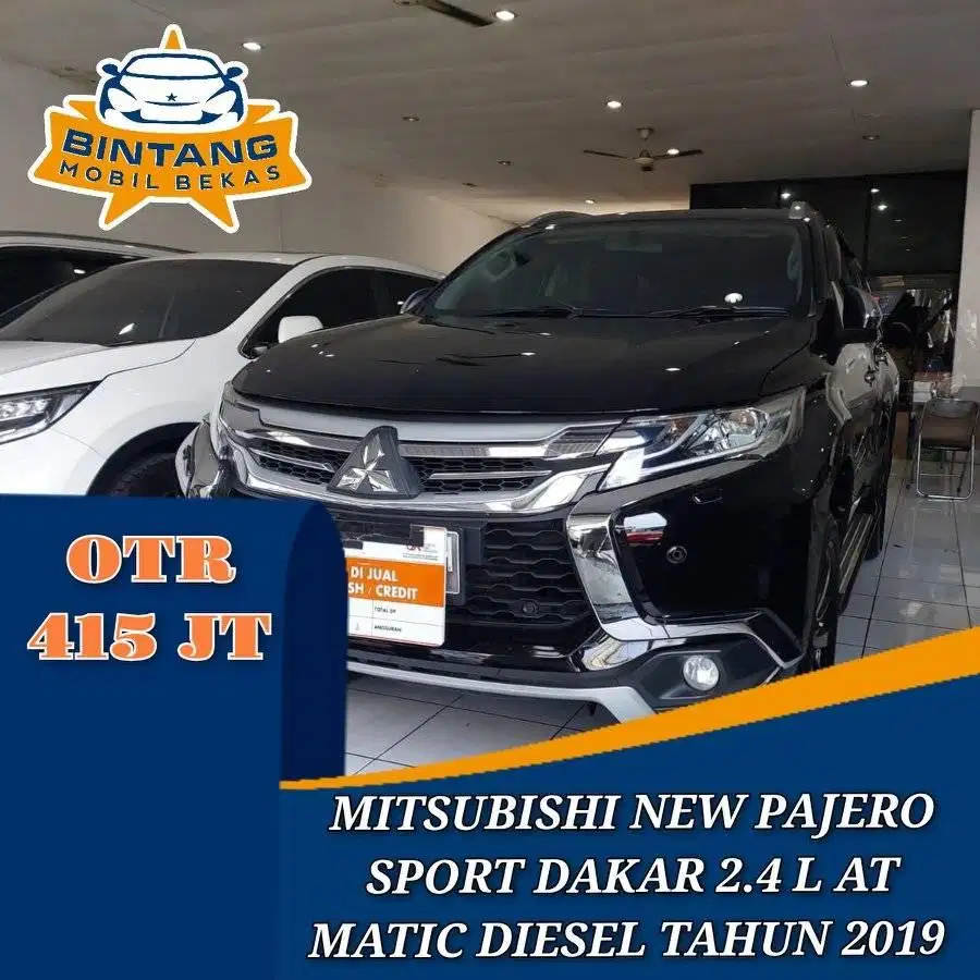 MITSUBISHI PAJERO SPORT DAKAR 2.4 L AT MATIC 2400 CC DIESEL TAHUN 2019