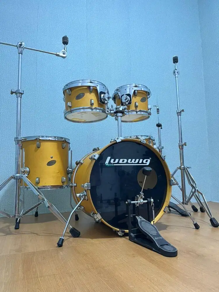 Drum set ludwig accent 5 pcs bop kit barter tt