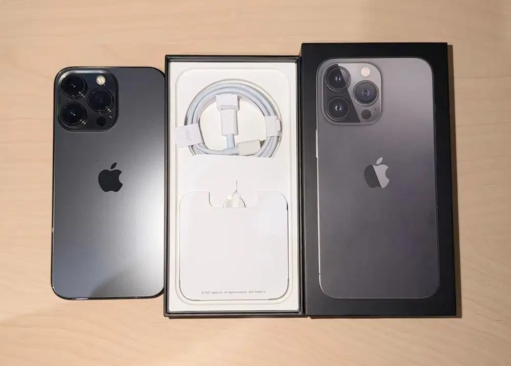 Iphone 13 Pro 128 GB Dual Sim Imei sudah di bayarkan ke Bea Cukai