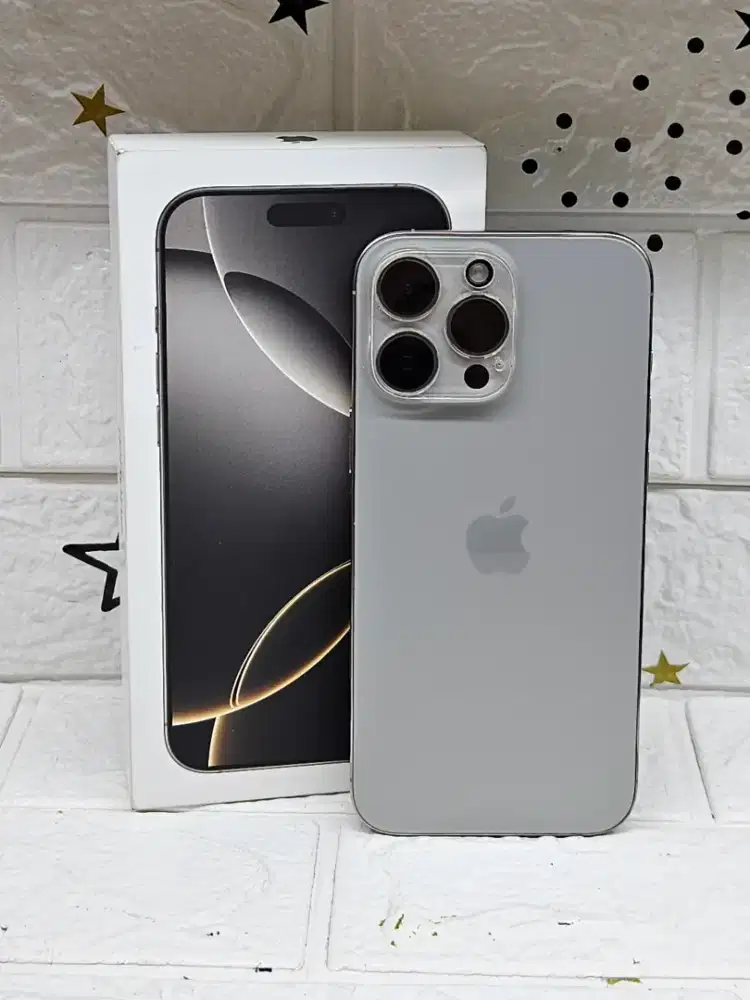 Iphone 16 pro max 256gb second resmi