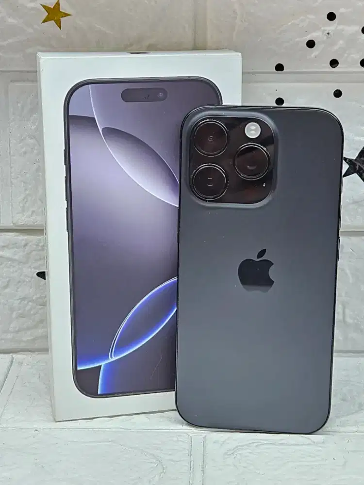 Iphone 16 pro 256gb black second