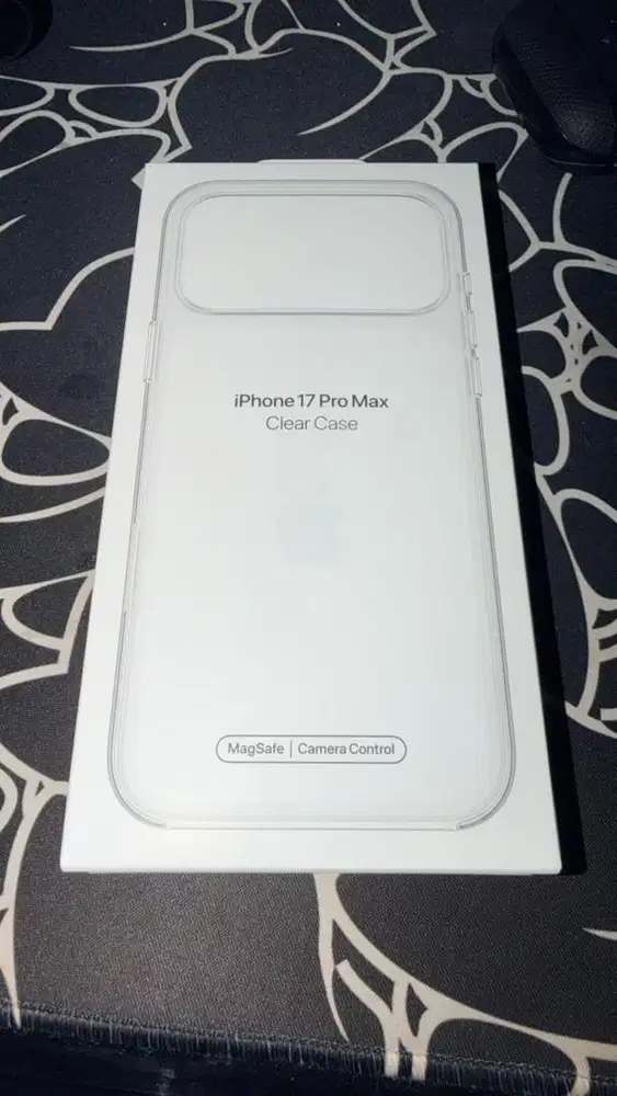 apple iphone 17 pro max clear case original segel