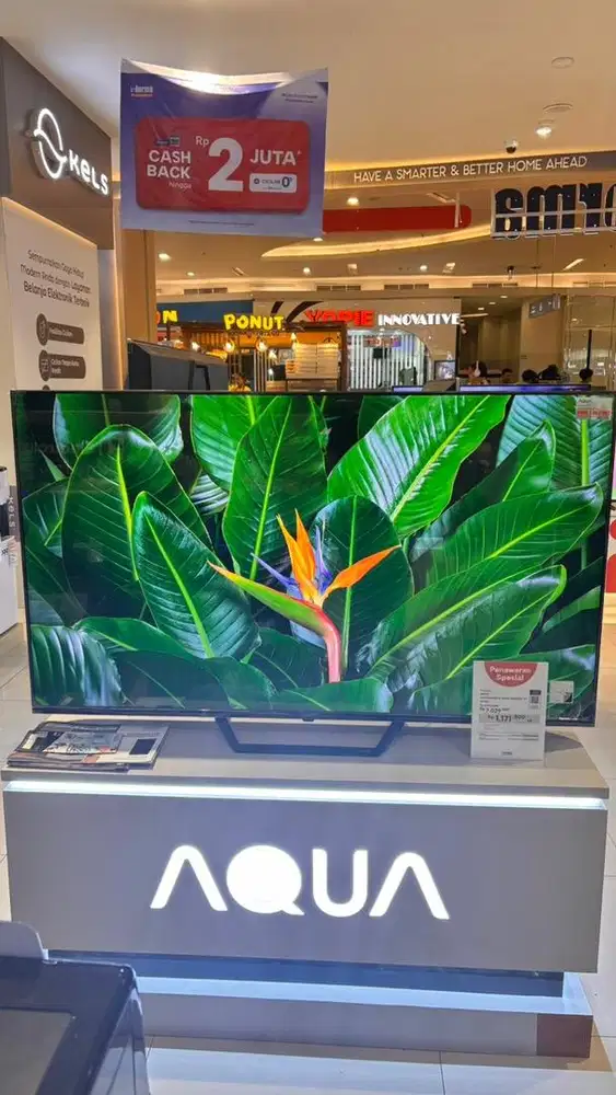 AQUA QLED GOOGLE TV 4K 55”