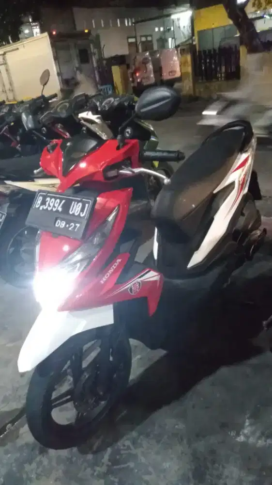beat eco 2017 mulus bagus pajak panjang