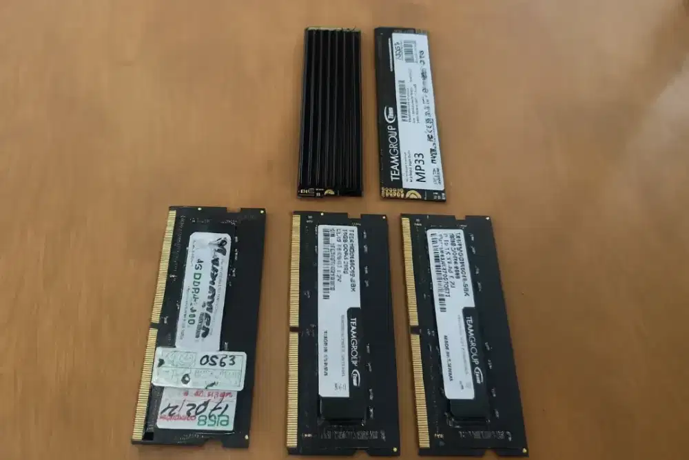 SSD nvme gen 3 512gb,Ram ddr4 2666mhz