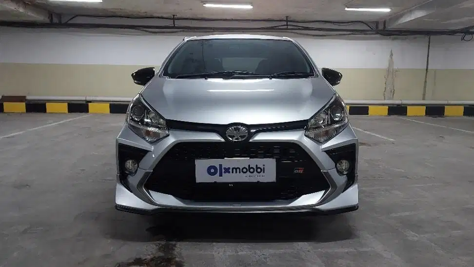 TDP 7,JT Toyota Agya 1.2 GR Sport Bensin-AT Silver 2022