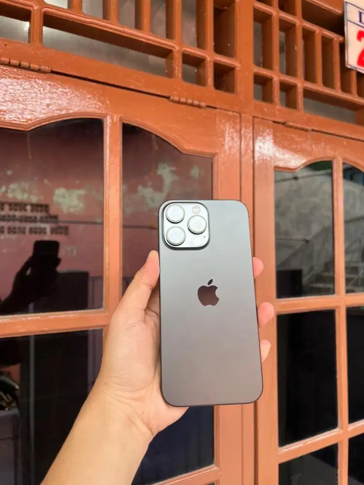 Iphone 16 promax 256gb black ibox fullset bawaan