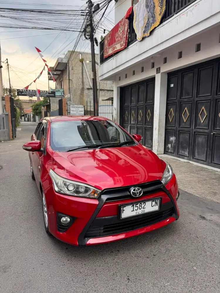 Toyota yaris G 2015 mulus siap pake