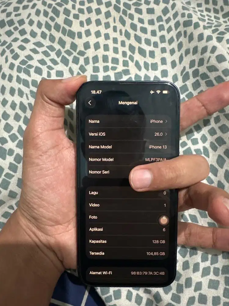 iphone 13 128 GB ibox
