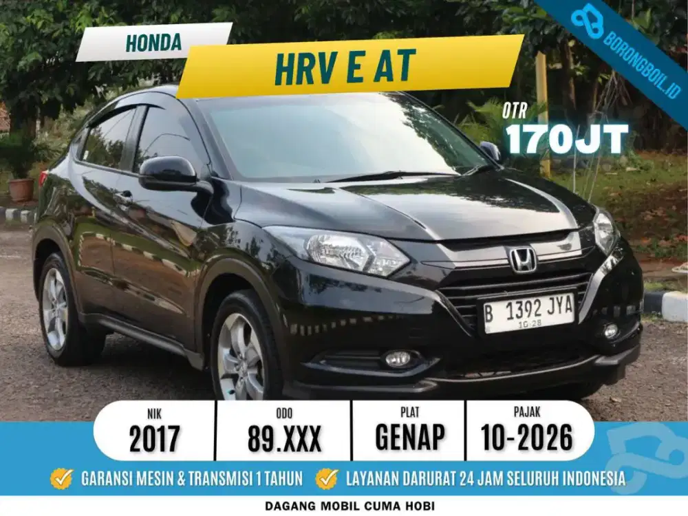[TERMURAH] Honda HRV E AT 2017