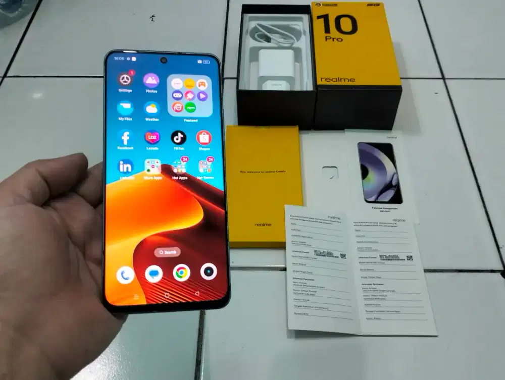 REALME 10 PRO 5G RAM 8GB +4GB / 128GB 6.72in 108MP NFC Snapdragon 695