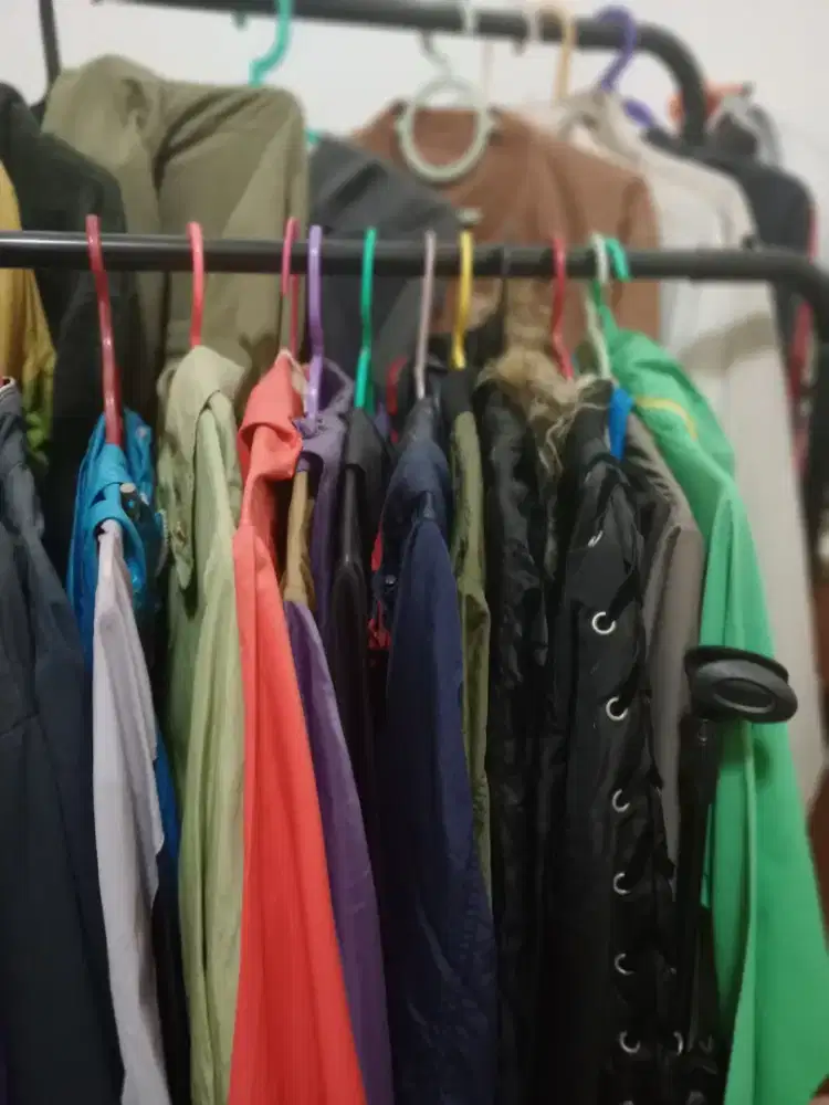 Bismillahirrahmanirrahim Jual 15 jaket dewasa + 10 jaket anak borongan