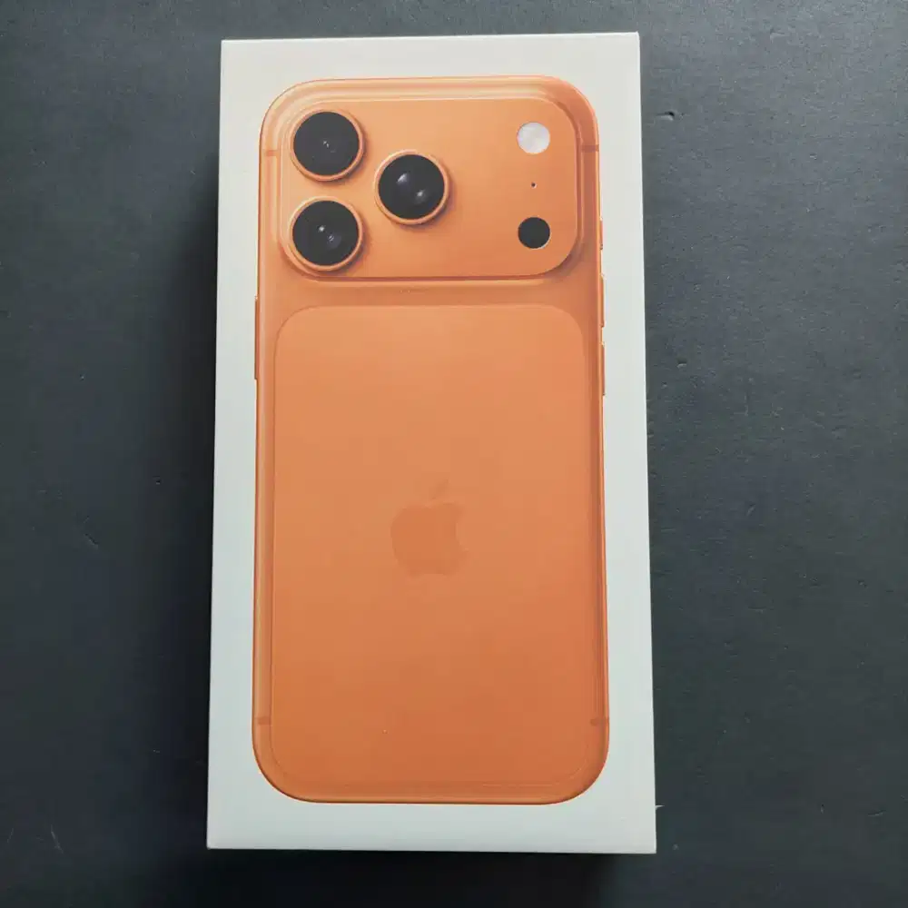 IPHONE 17 PRO COSMIC ORANGE 256GB GARANSI RESMI