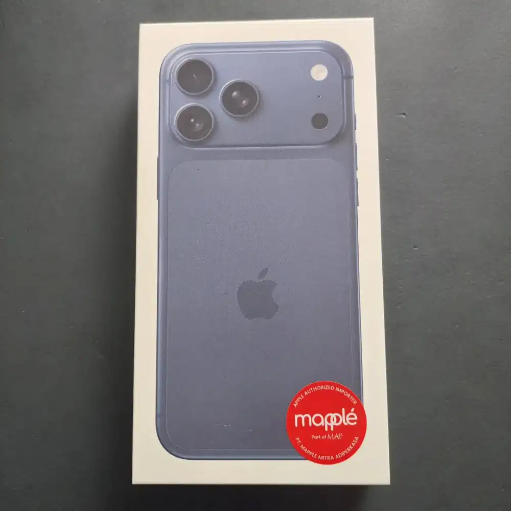 IPHONE 17 PRO MAX DEEP BLUE 256GB GARANSI RESMI