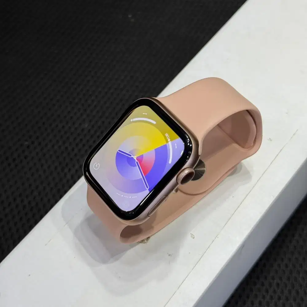 i watch seri 6 44mm fullset charger original mulus like new no minus