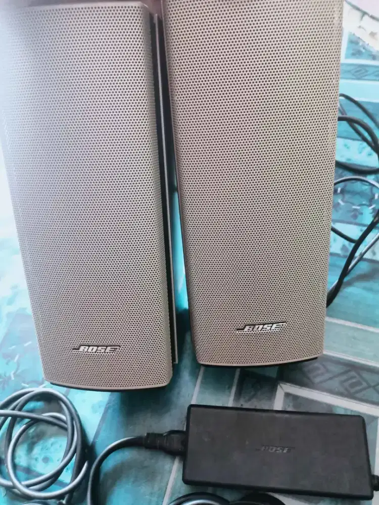 Bose companion 20 MINUS SUARA KECIL