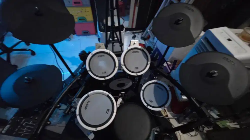 Aroma TDX25II TDX 25/II ALL-MESH Electronic Drum With DUAL ZONE