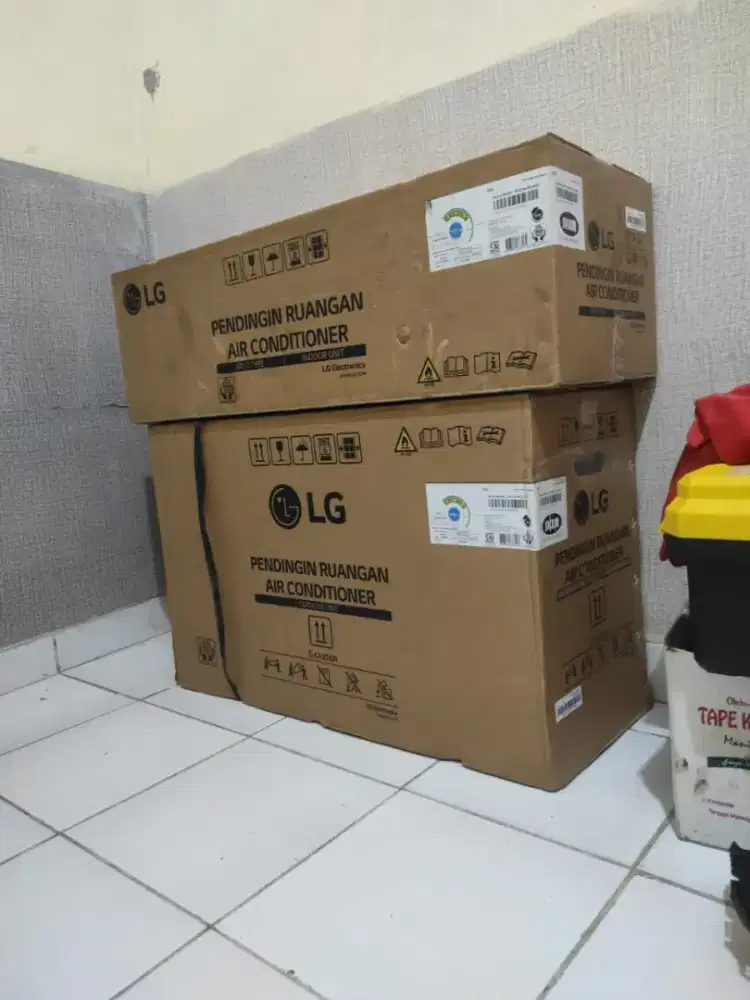 AC LG 1/2 PK BARU PLUS PASANG PIPA 3METER HODA