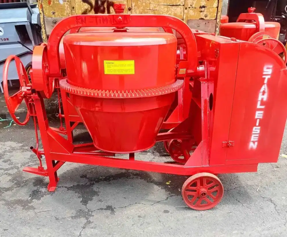 molen cor 50kg stahleisen komplit diesel 8pk siap pakai