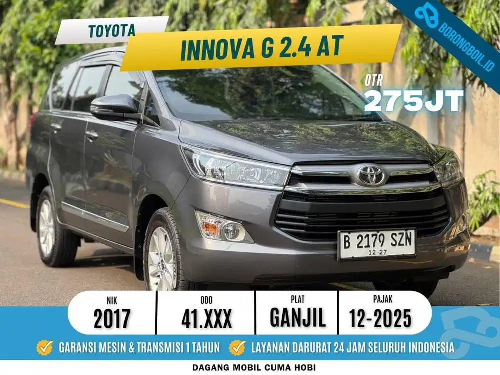 Innova 2.4 2.4 Diesel 2017 Abu Abu