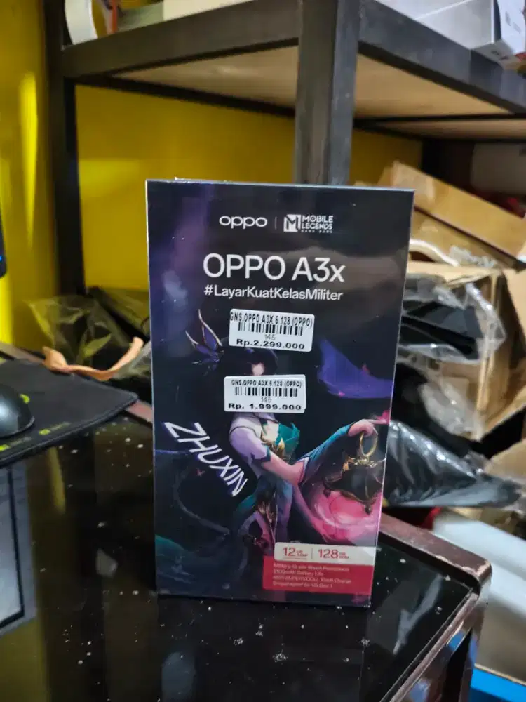 Oppo A3x 6/128 garansi resmi 1tahun Atlantis dahsyat