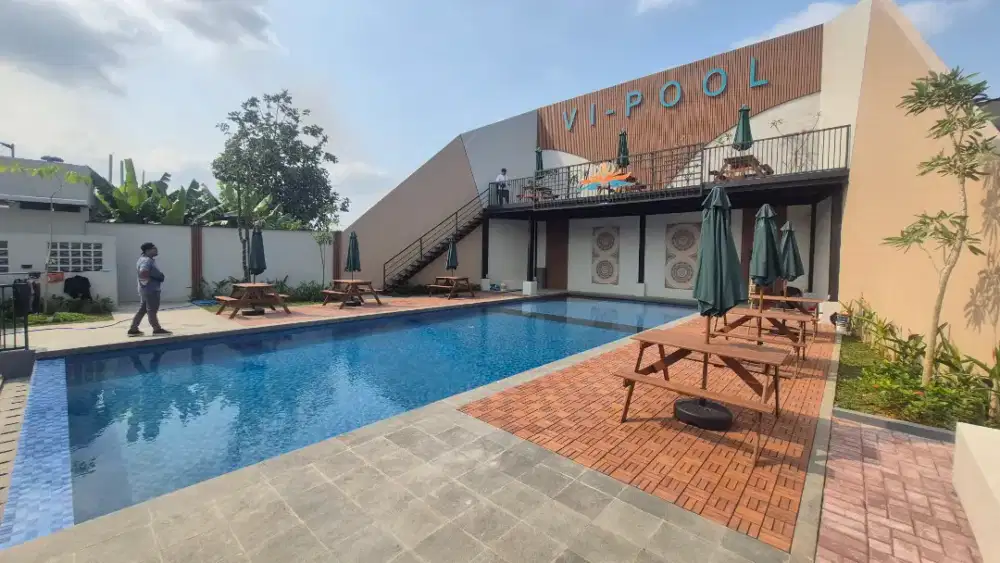 Rumah siap huni tanpa DP, fasilitas kolam renang,di Karawaci tangetang