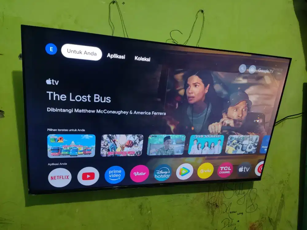 Tv TCL 50inc google tv normal