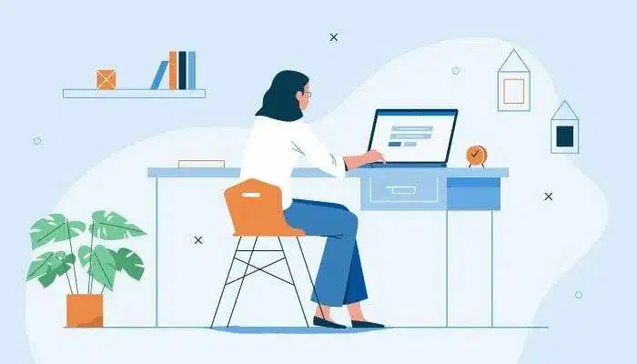 Bekerja dari rumah, tidak perlu duduk di kantor