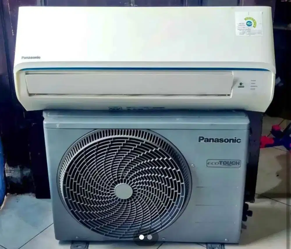 Jual ac panasonic 1 pk R32 lowwat 700 watt kondisi 95% ori semua