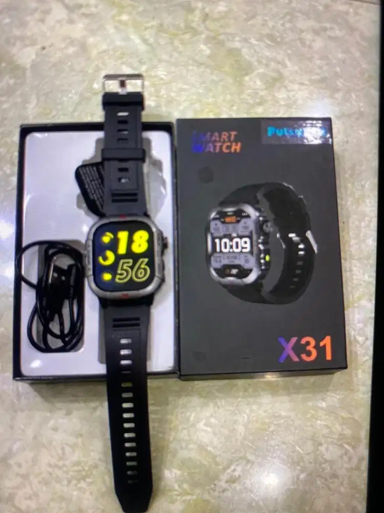 jam tangan smart watch merk LIGE X1 terbaru