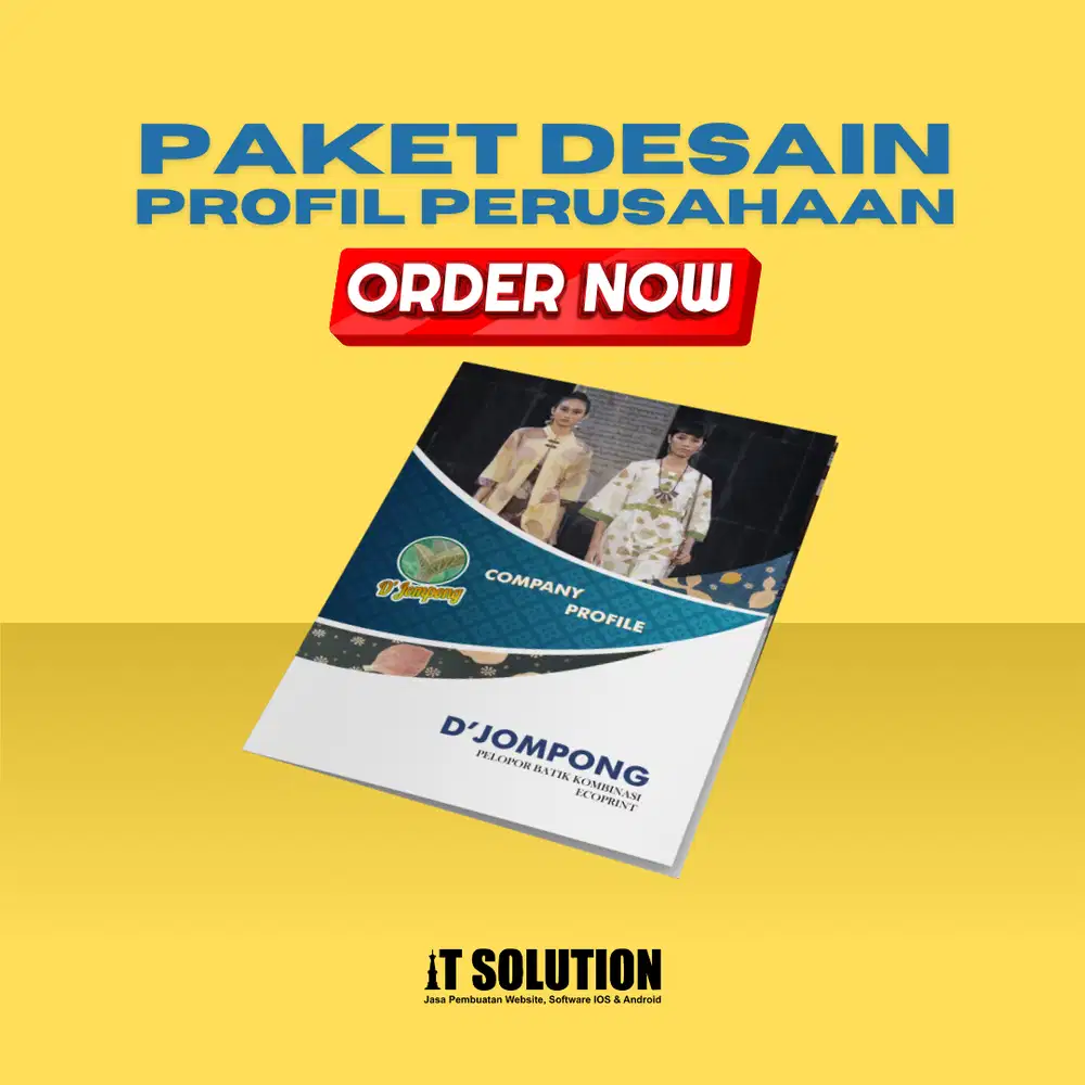 Paket Desain Profil Perusahaan Profesional