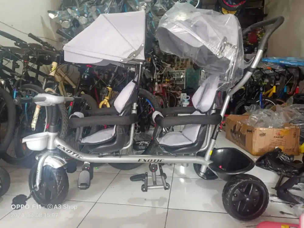 Sepeda anak kembar