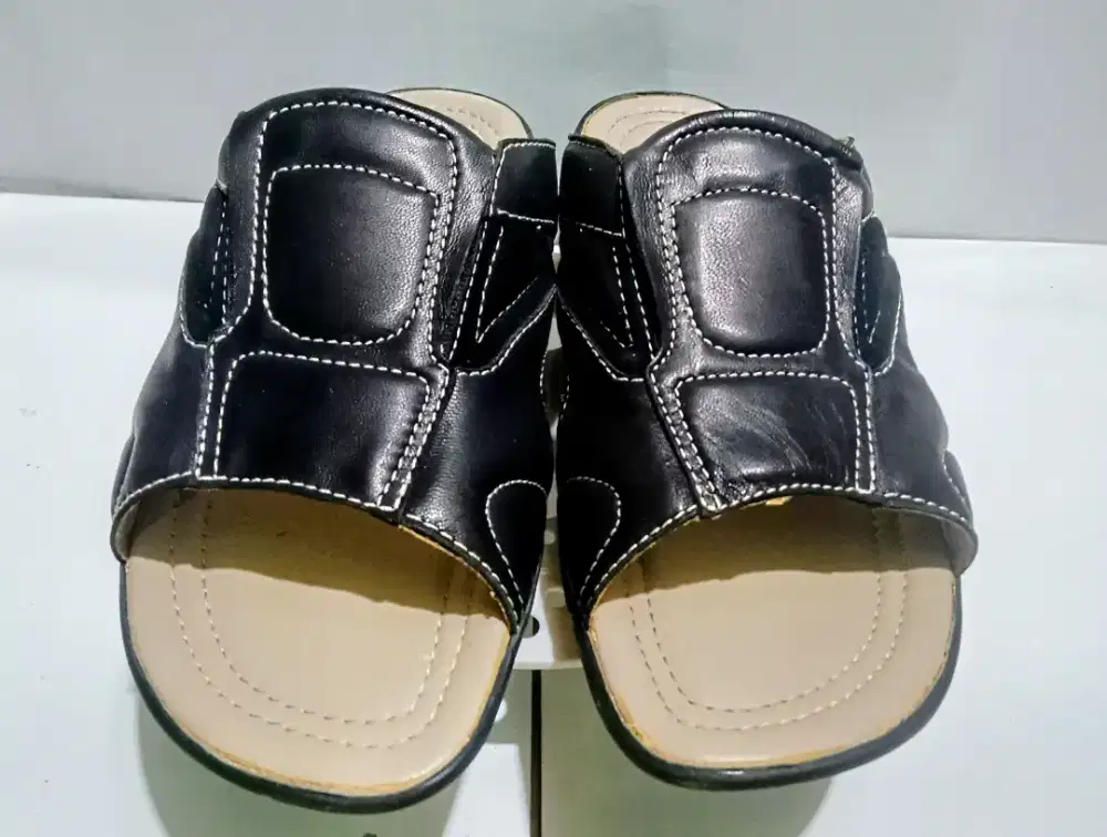 Snowfly London - Sandal Pria Casual Kulit Import Original