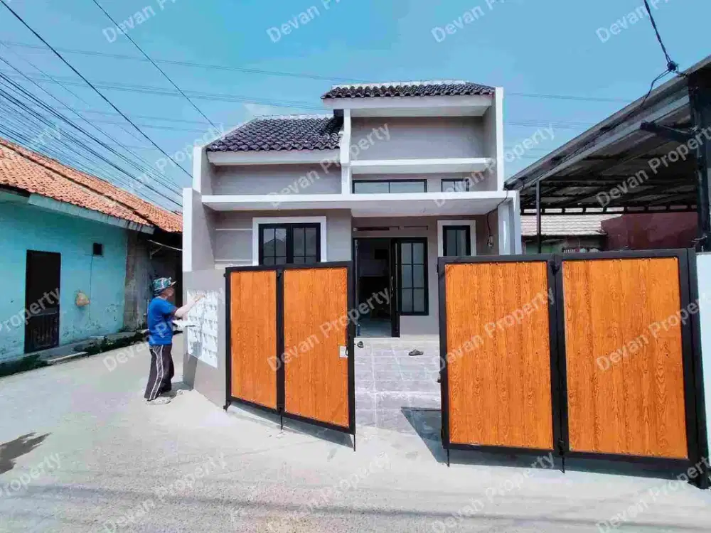 Ready siap huni bisa jalan kaki ke angkot dan stasiun